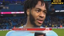 Manchester City 3-1 Everton - Fernandinho And Raheem Sterling Post Match Intervi