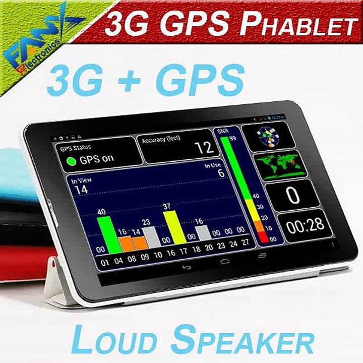 Free Shipping 7 inch Mobile Tablet PC MTK6572 Dual Core Tablet with WCDMA 3G Phone GPS Navigation Bluetooth 512M/4GB Flip Cover-in Tablet PCs from Computer