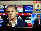 Juventus Inter 3 0 - Mancini la Juve non ci ha messo in difficolta'