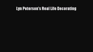 Lyn Peterson's Real Life Decorating  Free Books