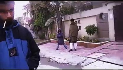 Fighting with each other