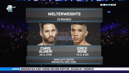 Chris Algieri - Erick Bone (Koray Şarkaya Anlatımı) Aspor