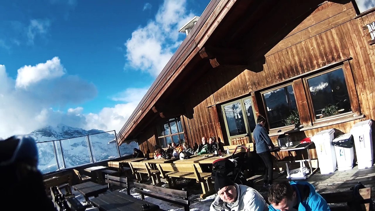 "No Besitos" dance formation with Bedyn Adventures in Dolomites, Cortina 2016