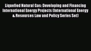 Liquefied Natural Gas: Developing and Financing International Energy Projects (International