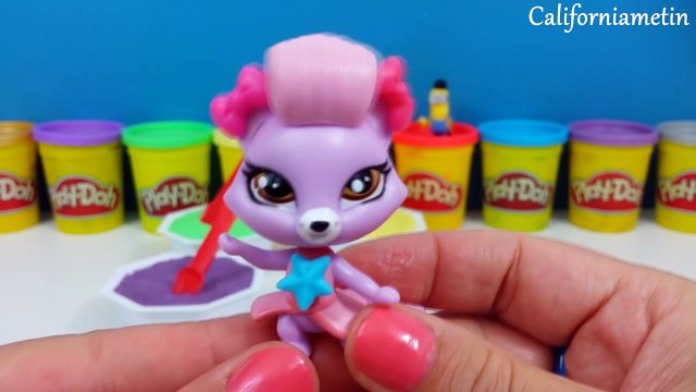 Play Doh Surprise Rainbow Ice Cream Minions SpongeBob Ariel Flounder My Little Pony Dora