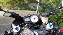 Yamaha YZF-R6 rn09 Beschleunigung acceleration Fahrt crusing ride Tacho speedo GoPro Hero