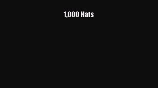 1000 Hats  PDF Download