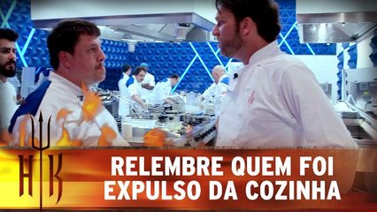 Relembre quem foi expulso da cozinha pelo chef
