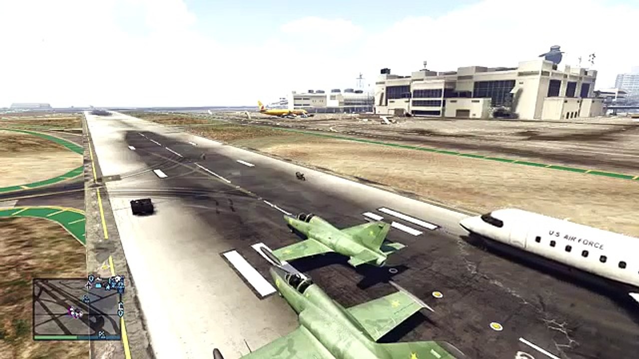 GTA 5 PC Online lustige Momente - Action Replay, Zeitlupe, Autobahn Stunt!