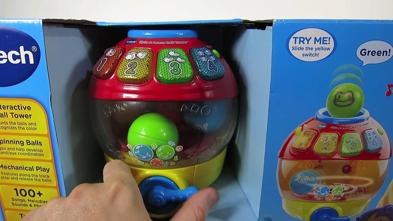 NEW VTECH BABY TODDLER SPIN & LEARN BALL TOWER TOY 100 LIGHTS & SOUNDS