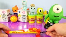 Disney Mystery Minis Surprise Toys Monsters Inc PlayDoh Kinder Surprise Eggs Disney Cars Toy Club