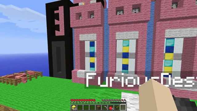 Minecraft- RAINBOW LUCKY BLOCK MOD PIG SLOT MACHINE - Modded Mini-Game