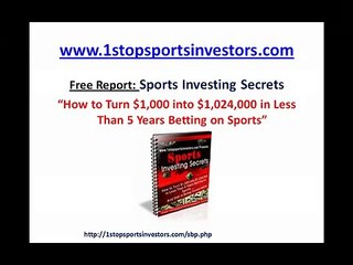 Sports Betting Professor   Secrets to Success