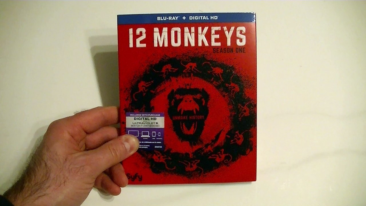Présentation (unboxing) du coffret Blu-ray 12 monkeys season 1
