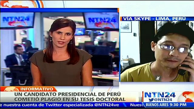 Autor de denuncia considera que César Acuña debería renunciar a su aspiración a la Presidencia de Perú tras presunto plagio hecho en su tesis