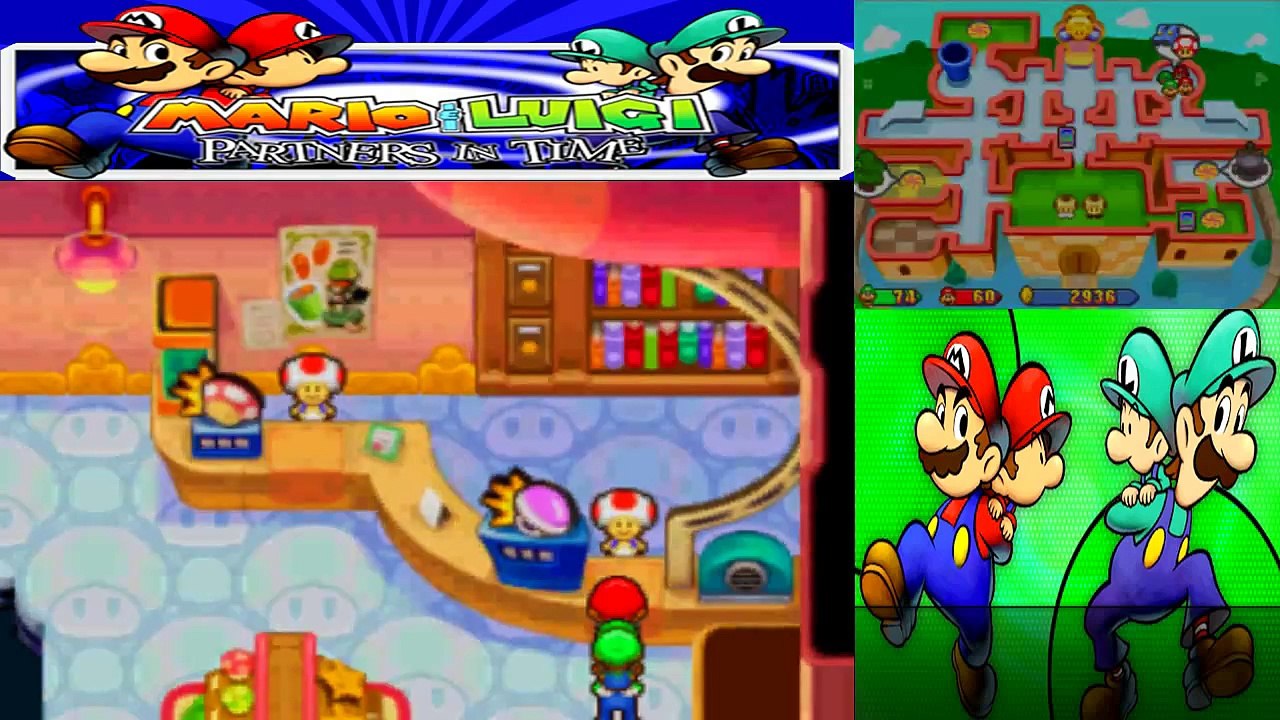Mario & Luigi: Partners in Time - Gameplay Walkthrough - Part 24 - BABY SPIN BABY CAKES [NDS]