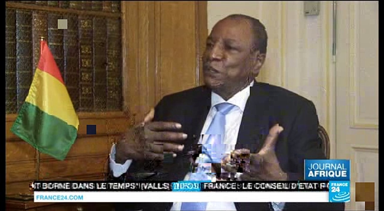 Interview exclusive avec Alpha Condé sur france24
