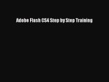 Adobe Flash CS4 Step by Step Training  Free PDF