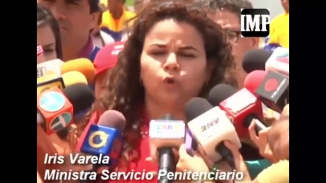 Iris Varela y la farsa del sistema penitenciario de Venezuela