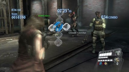 RESIDENT EVIL 6 [HD] - THE MERCENARIES -  HELENA DUO - ROOFTOP MISSION (S RANK!)