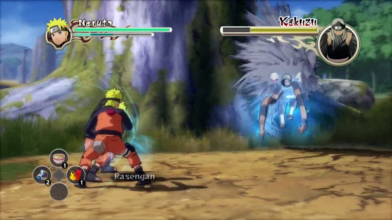 Naruto Shippuden: Ultimate Ninja Storm 2 [HD] - Naruto Vs Kakuzu (Boss Battle)
