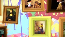 Мультфильмы для малышей Маленький художник, рисование для самых маленьких, эпизод 1
