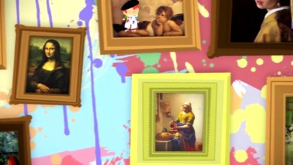 Мультфильмы для малышей Маленький художник, рисование для самых маленьких, эпизод 1