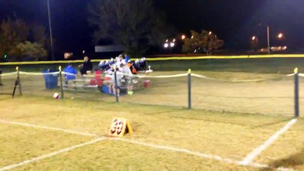 Kid Fails At Football Entrance