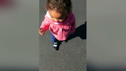 Little Girl Is Terrified Of Her Groundhogs Day Shadow