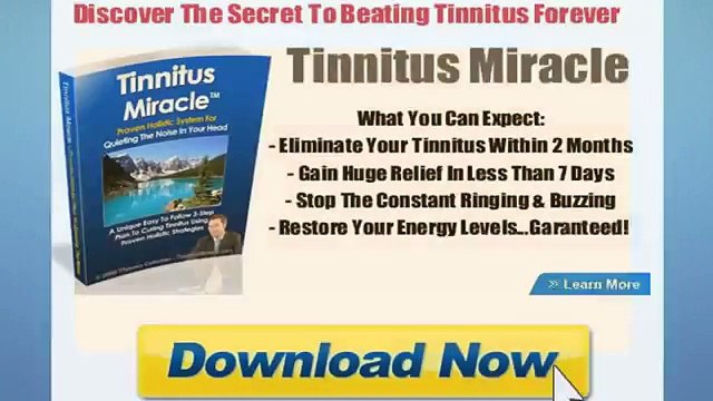 Tinnitus Miracle Review how to get rid of ringing in ears YouTube