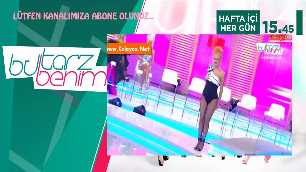 Bu tarz benim 25 Ekim 2014 36. bölüm Eleme Gecesi Ayşenur Balcı