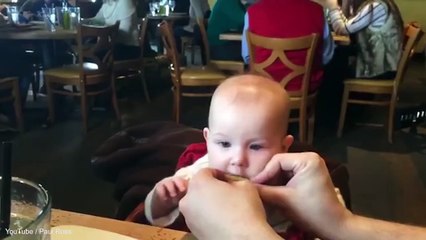 Baby Emma Tastes A Lemon