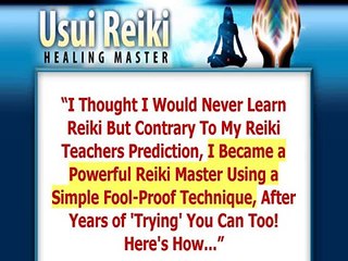 Usui Reiki Healing Master