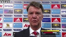 Manchester United 2 1 Swansea City Louis Van Gaal Post Match Interview Risky System