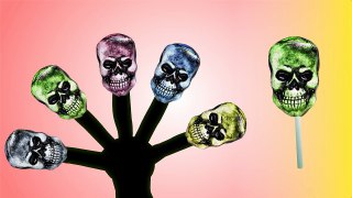 Halloween Skull Finger Family - Daddy Finger Song for Children, Kids and Toddlers