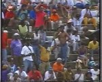 Famous cricket fight CURTLY AMBROSE vs STEVE WAUGH Trinidad 1995 3rd test