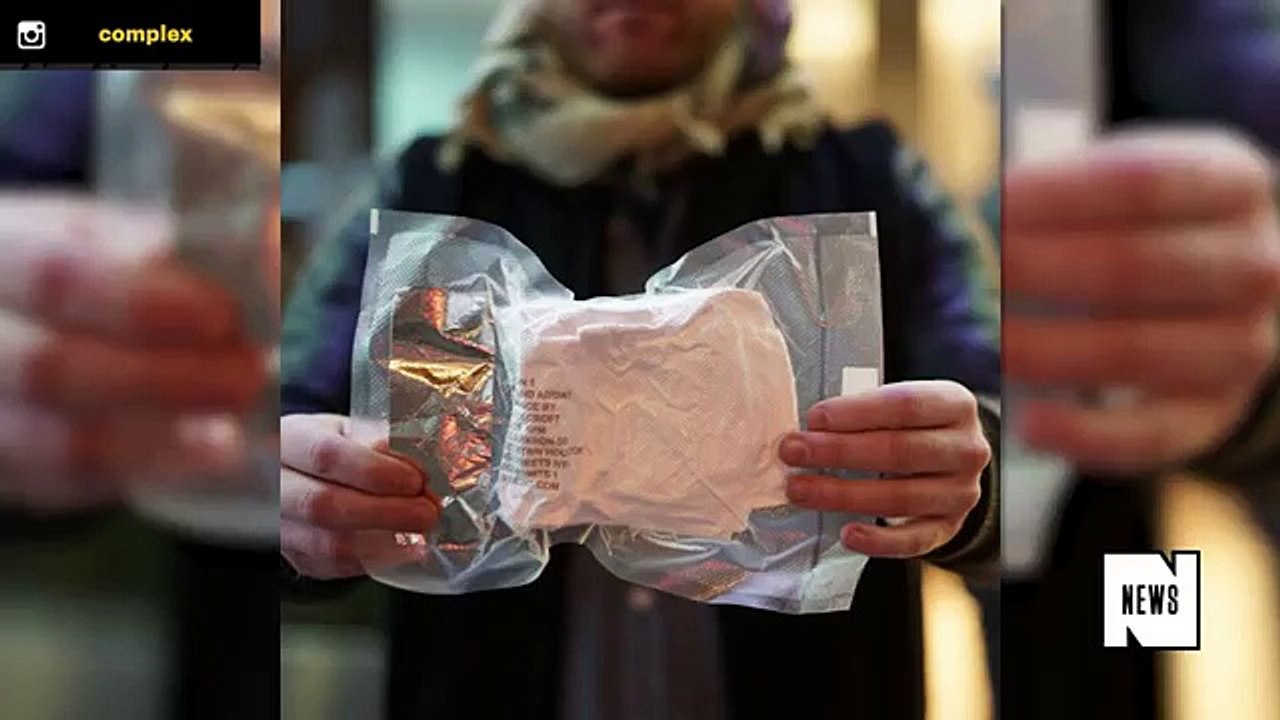 Kanye Unveils Yeezy Season 3 Invitation Jacket at LAX (FULL HD)