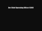 [PDF Herunterladen] Der Chief Operating Officer (COO) [PDF] Online