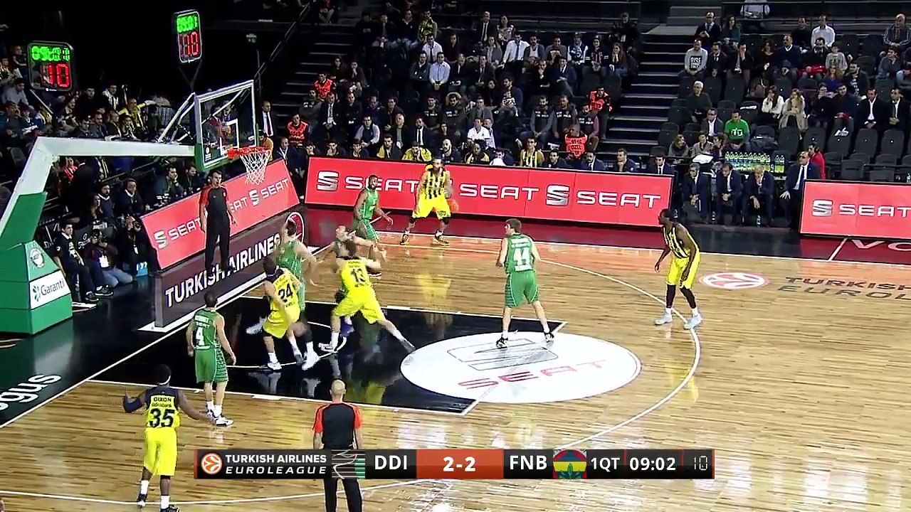 Highlights: Darussafaka Dogus Istanbul-Fenerbahce Istanbul