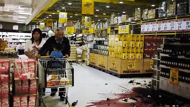 Earthquake aftermath footage - Christchurch Earthquake 23 December 2011 Disastrous Earthquakes