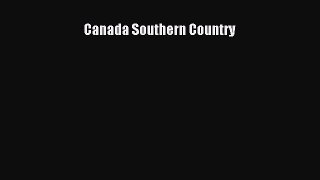 Canada Southern Country  Free Books
