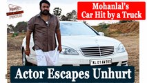 Malayalam superstar Mohanlal's Car Hit by a Truck; Actor Escapes Unhurt