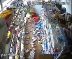 Nepal Earthquake   CCTV footage  at inside a genral grocery store 25 April 2015  Disastrous Earthquakes