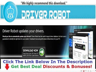 Video herunterladen: Driver Robot Updates Your Drivers +++ 50% OFF +++ Discount Link