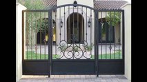Ornamental Iron Fence and Iron Gates