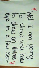 How to draw anime girl eyes (super easy)