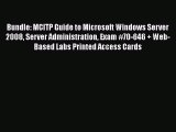 [PDF Download] Bundle: MCITP Guide to Microsoft Windows Server 2008 Server Administration Exam