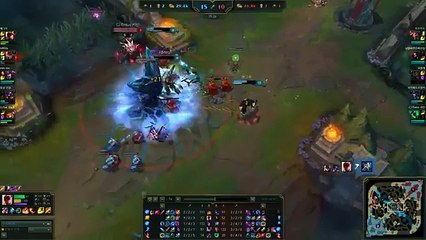 CJ Entus BDD jubilantly with Lee Sin spinning jungle Zz1tai ft vs CJ Entus Madlife