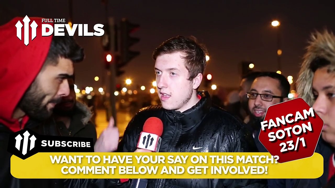 No Fear Factor! | Manchester United 0-1 Southampton | FANCAM