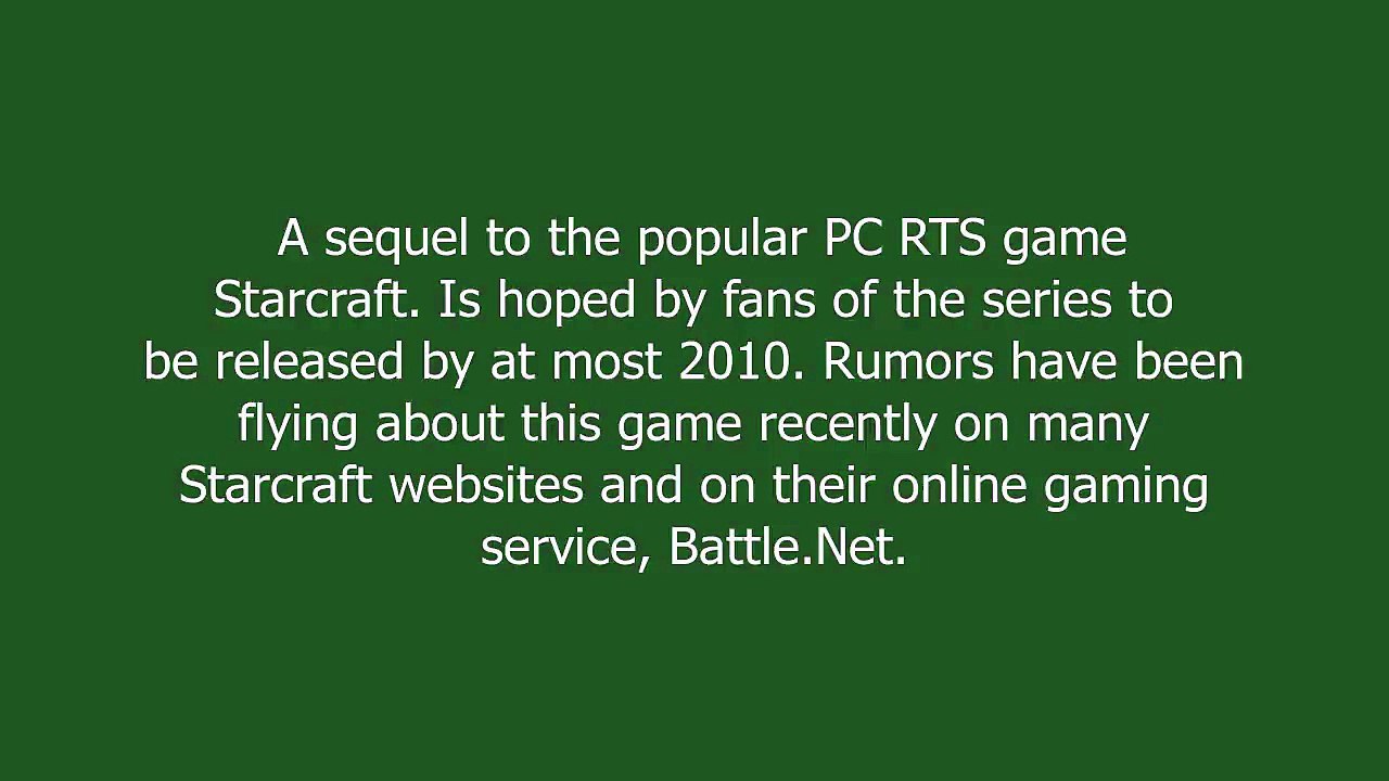 Starcraft 2 meaning and pronunciation